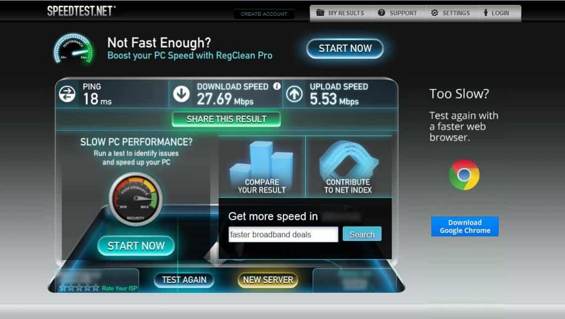 what is a good download speed for working from home